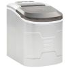 Ice Cube Maker Silver 0.6gal 33.1 lbs / 24 h