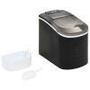 Ice Cube Maker Black 0.6 gal 33.1 lb / 24 h