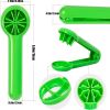 1pc; Grape Tomato Cherry Strawberry Cutter; Green Multifunctional Vegetable And Fruit Cutter; No Blade; Creative Kids Supplies; Kitchen Gadget