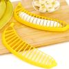 1pc Creative Banana Slicer Fruit Salad Divider Kitchen Gadgets