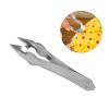 Portable Creative Pineapple Eye Peeler Pineapple Clip Kitchen Stainless Steel Practical Fruit Deseeding Gadget(1pc)