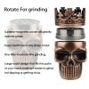 1 Pack Herb Spice Grinder Small Grinders Skull Head Design Multi-purpose Crusher Kitchen Gadgets