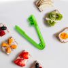 Grape Tomato Cherry Strawberry Cutter - Multifunctional Vegetable and Fruit Cutter - No Blade - Green - Creative Kids Supplies - Kitchen Gadget