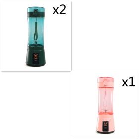 Portable Blender Portable Fruit Electric Juicing Cup Kitchen Gadgets (Option: Set58-USB)