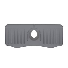 Sink Mat Kitchen Drainage Mat (Option: Gray)