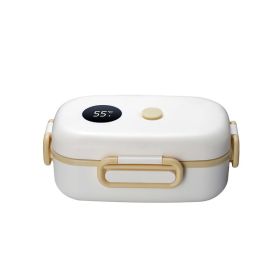 Intelligent Temperature Display And Insulation Lunch Box (Color: White)