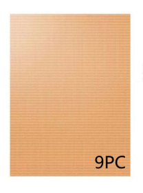 BBQ Grill Mats Grill Mat Grill Pan (Option: 9pc Copper)