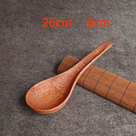 Coconut Bowl Spoon Home Cutlery Wooden Artifact (Option: Soup spoon)