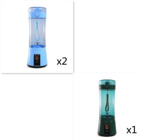 Portable Blender Portable Fruit Electric Juicing Cup Kitchen Gadgets (Option: Set70-USB)