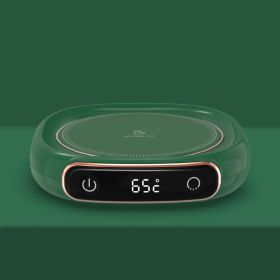 aMilk Heating Insulation Base Desktop Digital Display Warming Pad (Option: M316 Green)