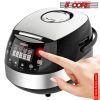 Rice Cooker Small Rice Maker Steamer Pot Electric Steamer Digital Electric Rice Pot Multi Cooker & Food Steamer Warmer 5.3 Qt 5 Core RC0501