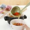 1pc 2 In 1 Filter Spoon Soup Spoon Leak Spoon Long Handle Plastic Large Spoon Hot Pot Spoon Eco-Friendly Kitchen Utensil