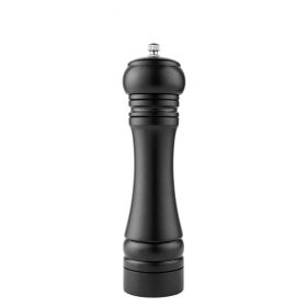 PU Kitchen Home Paint Pepper Grinder (Color: Black)